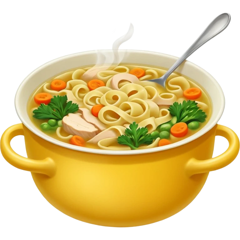chicken noodles emoji