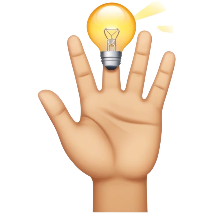 Hand  emoji