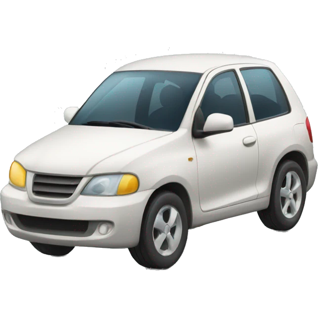 Speeding car emoji