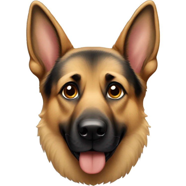 German Shepard emoji