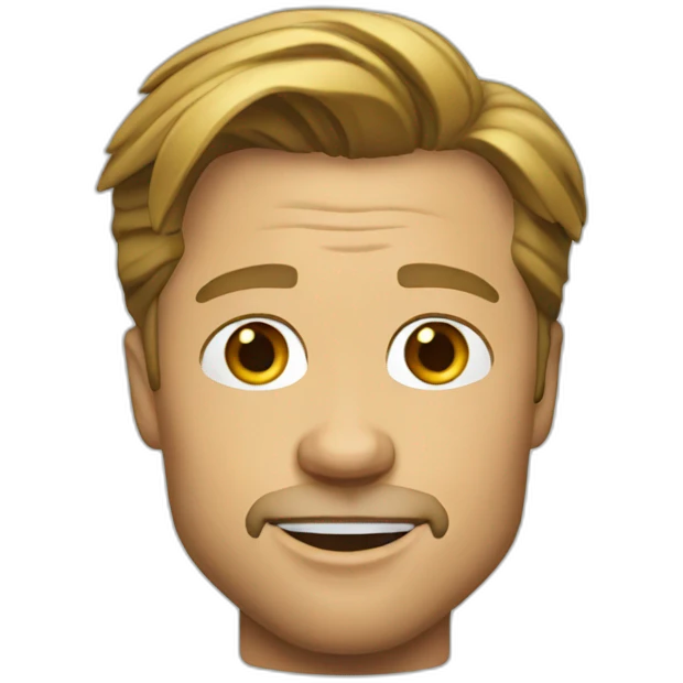 brad pitt emoji