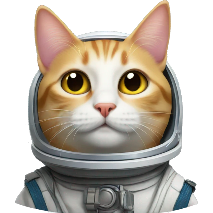 Cat in space emoji