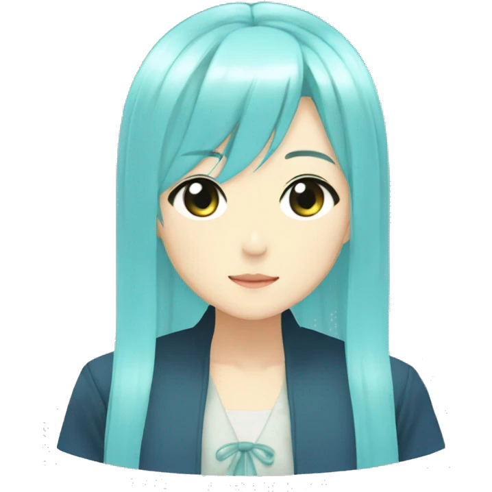 Aquamarine hoshino from oshi no ko emoji