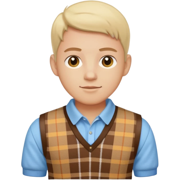 Make me a preppy aesthetic emoji