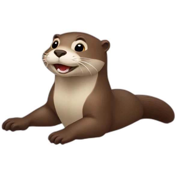 otter supporting FC sion emoji
