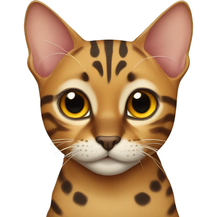 bengal cat  emoji