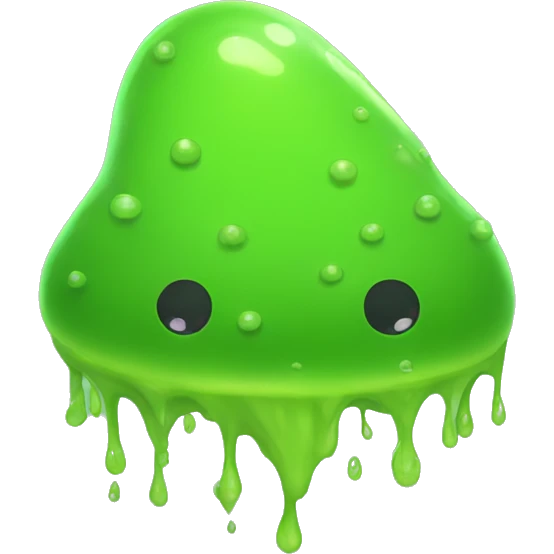 green slime emoji