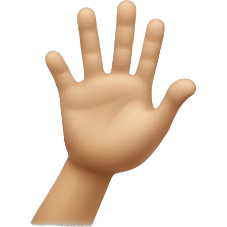 doubt emoji with hand emoji