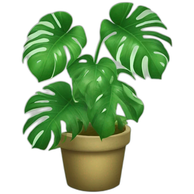 monstera emoji