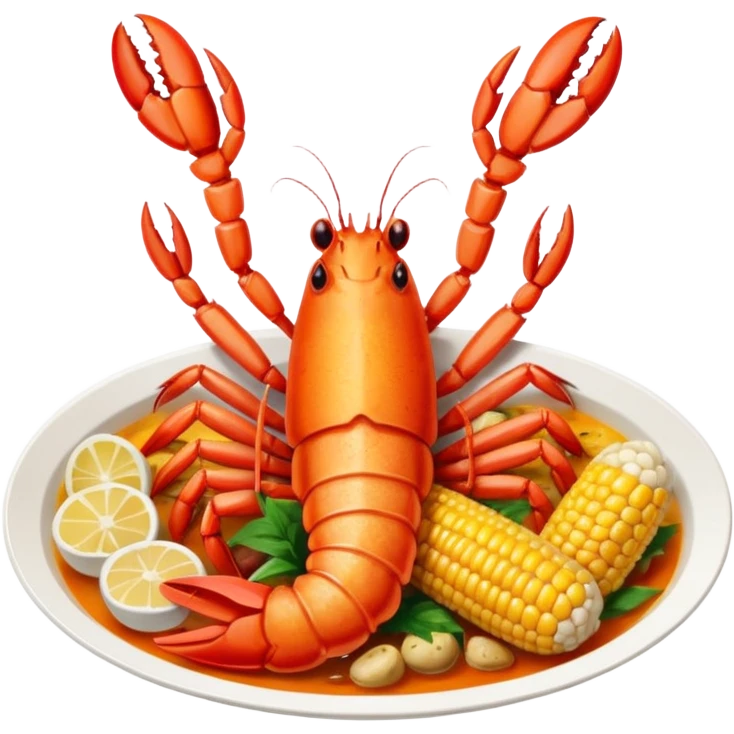 Cajun seafood boil emoji
