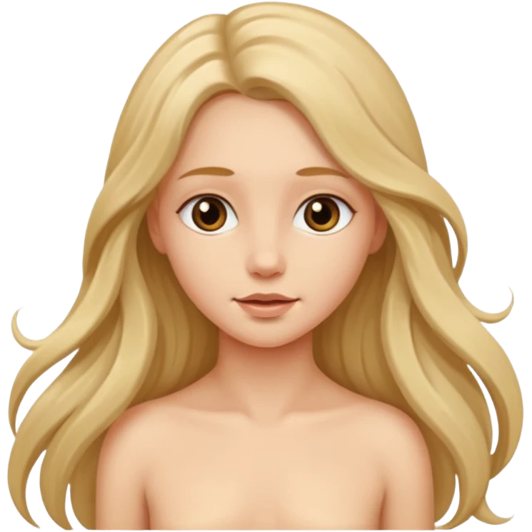 دختر لخت emoji