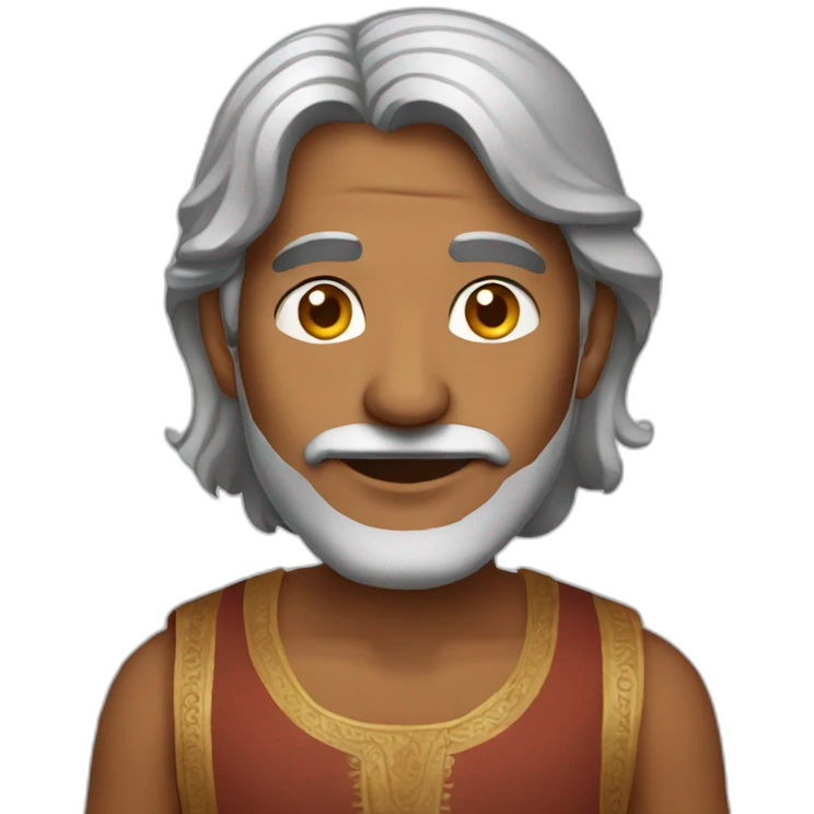 middle age indian male emoji