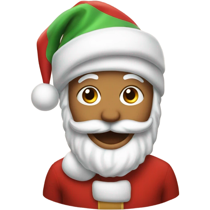Merry Christmas super festive emoji