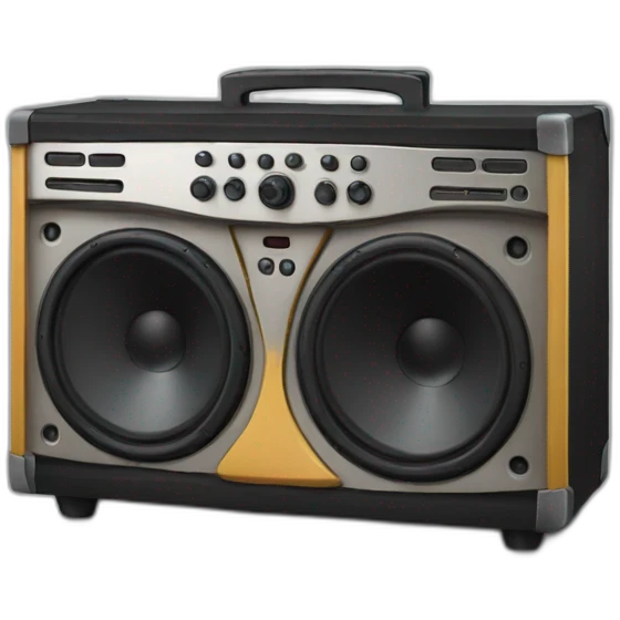 Sound system emoji