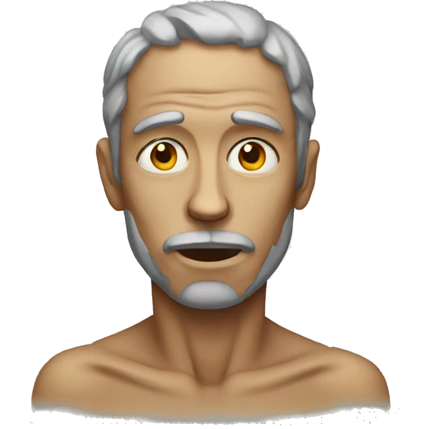 starving man emoji