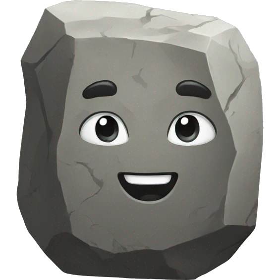 stone emoji