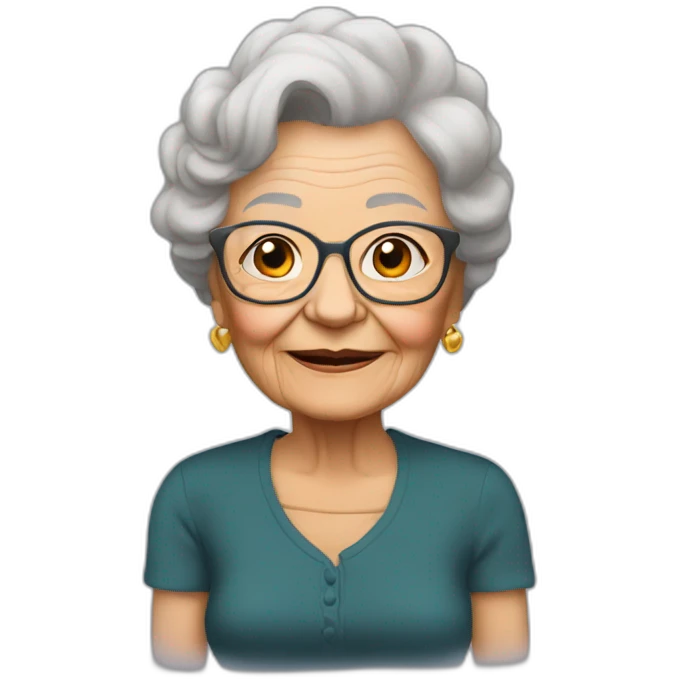 My late grandmother Denise emoji
