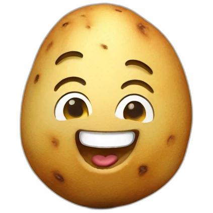 laughing Potato emoji