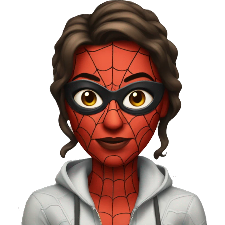 WOMAN SPIDER MAN emoji