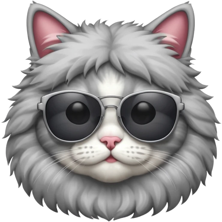 Cat wearing sunglasses emoji