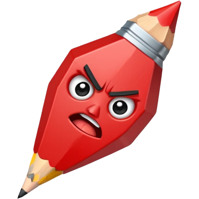 Kızgın kalem emoji