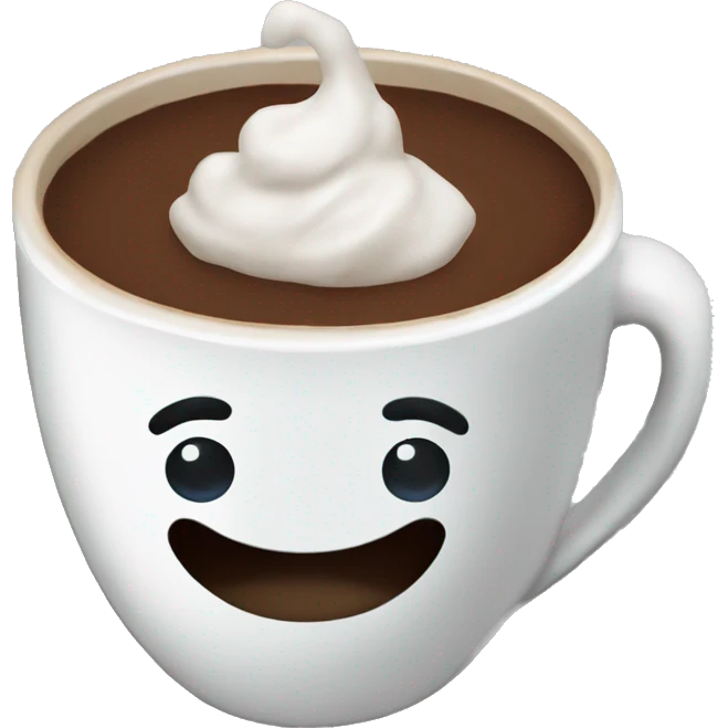 Hot cocoa emoji