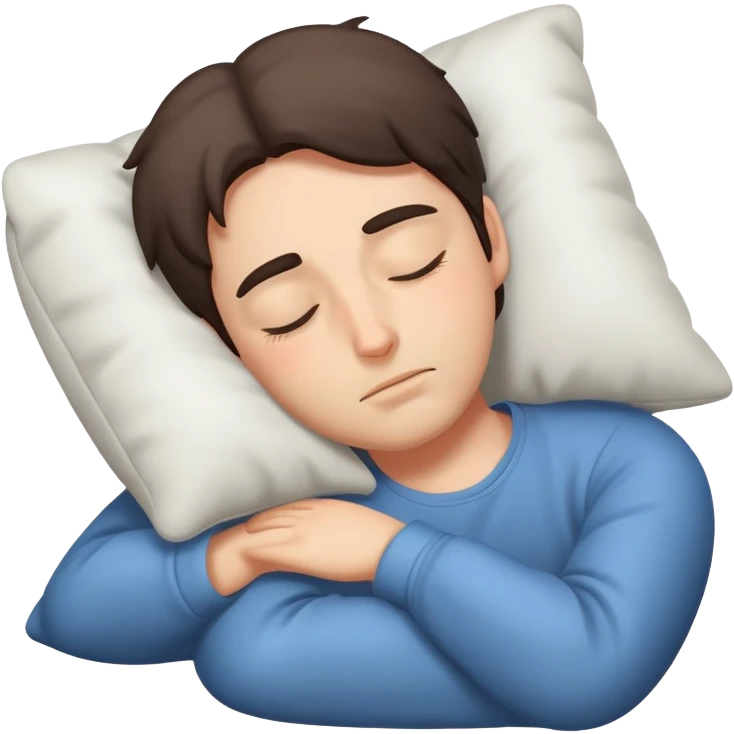 Sleepy emoji