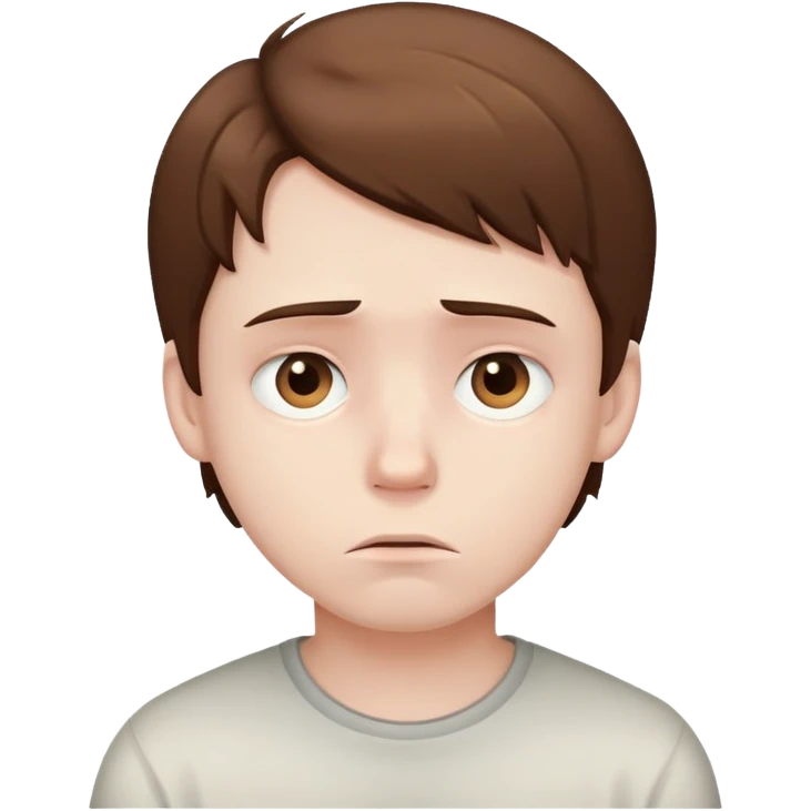 sad boy emoji