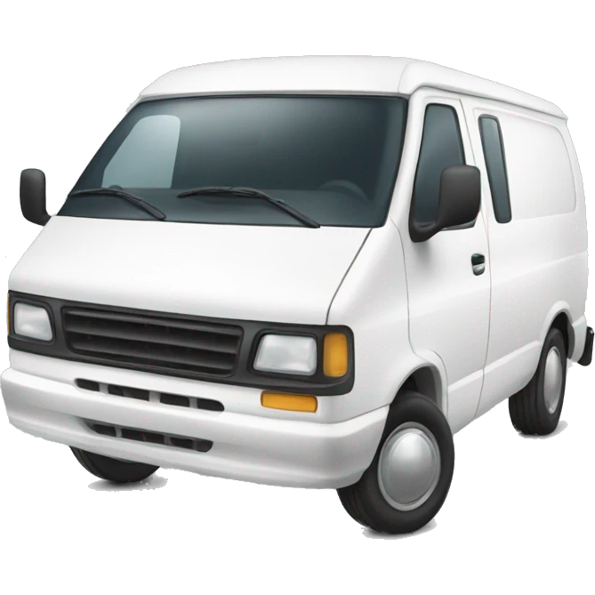 a white van emoji