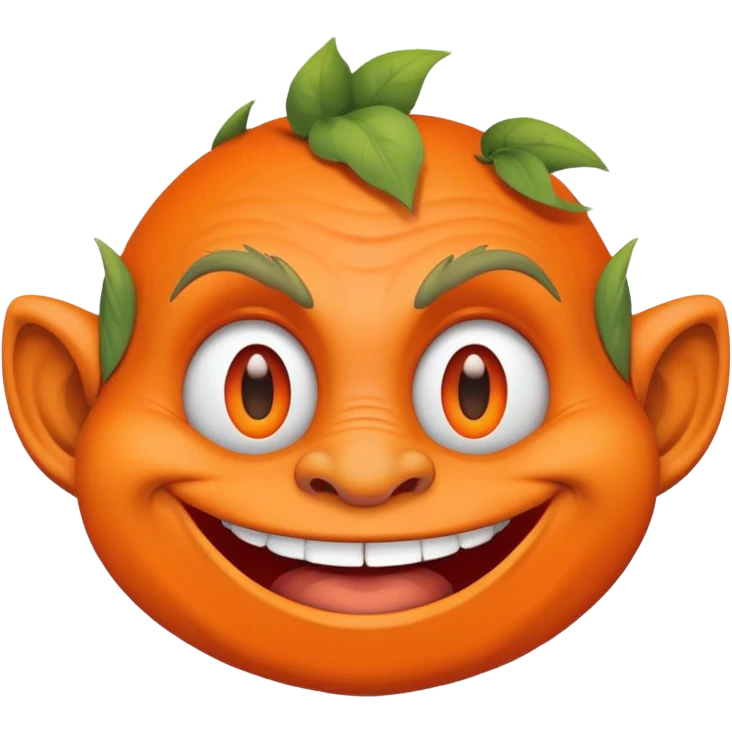troll face with smirk emoji