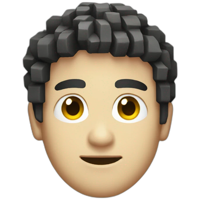 Pixelated emoji