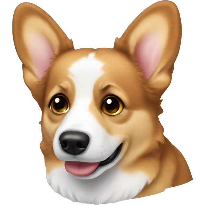 Corgi merle brown emoji