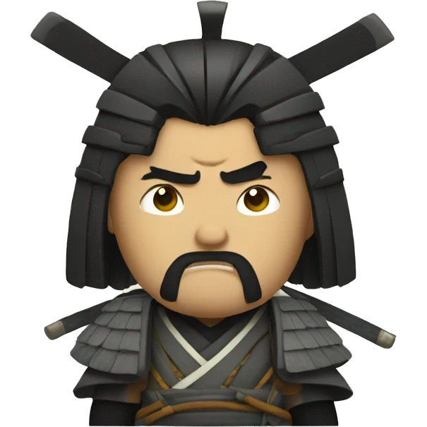 Irritated Samurai emoji