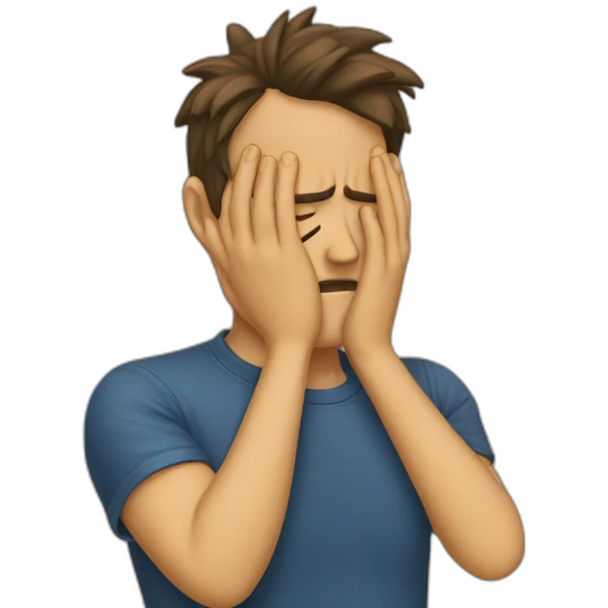 facepalm emoji