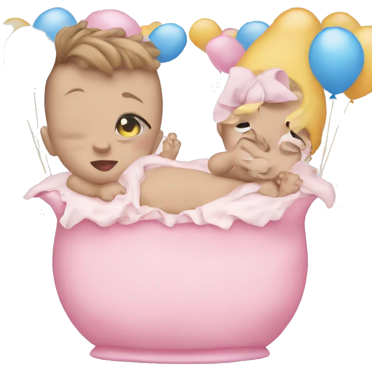 Baby shower emoji
