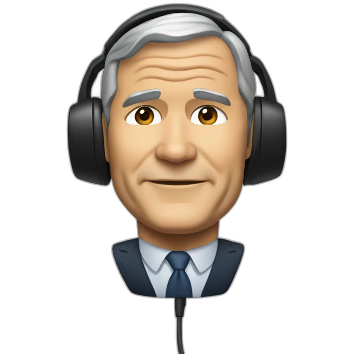 George W. Bush catear headset emoji