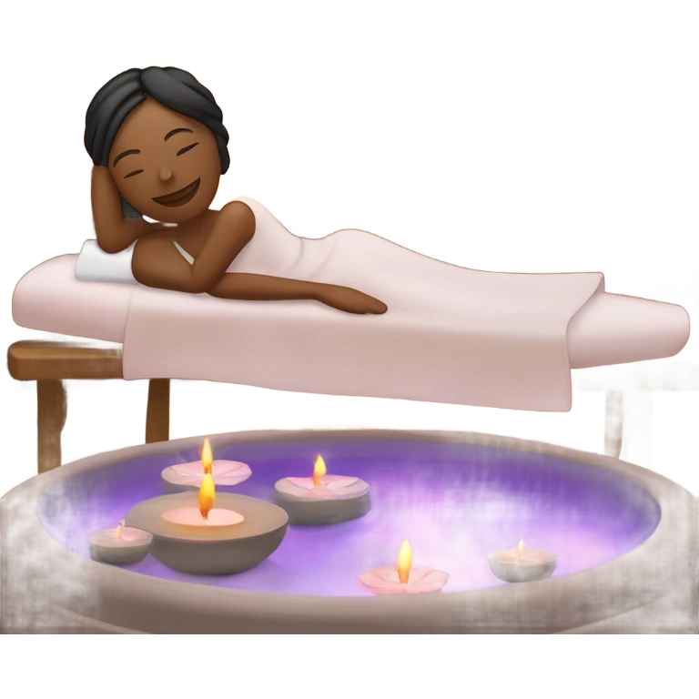 Have a wonderful spa day  emoji