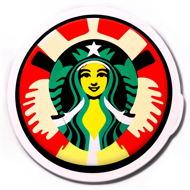 Drink for Starbucks with butter cream emoji
