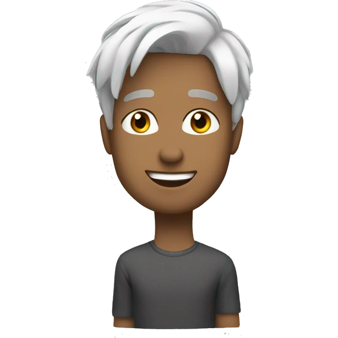 45 white mn with a little bit grau short hair emoji