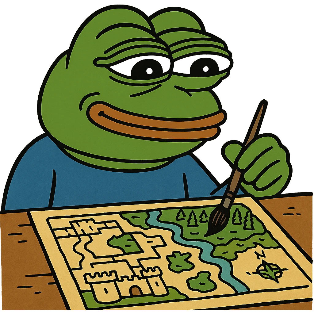  pepe painting dungeons and dragons emoji