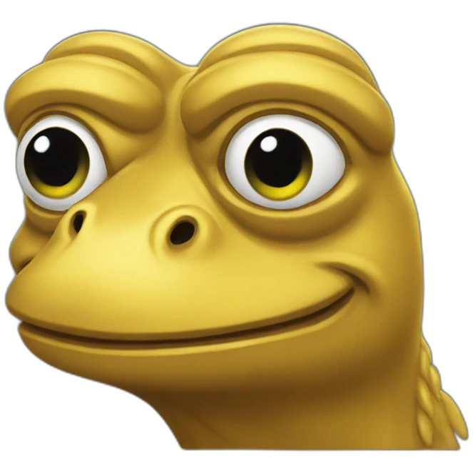 Golden Pepe emoji
