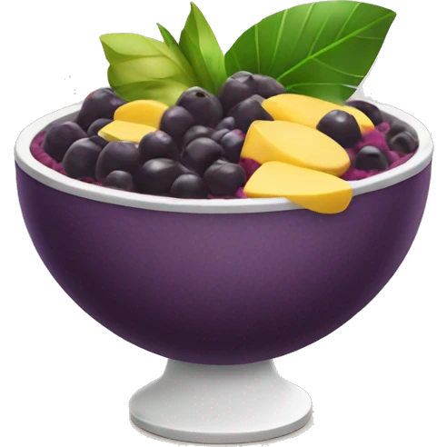 acai bowl emoji