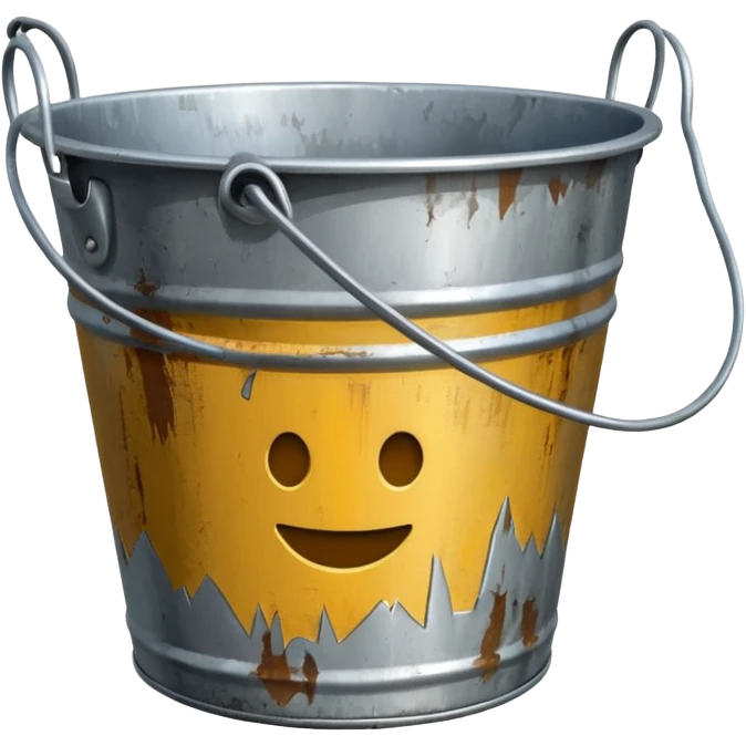 metal bucket emoji