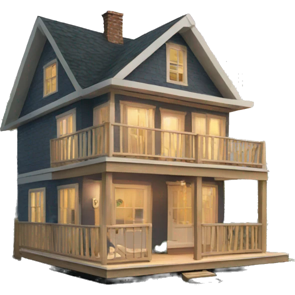 Build float home emoji
