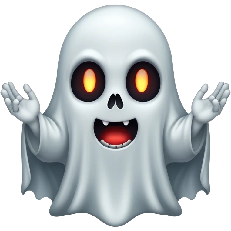 Evil  ghost  emoji