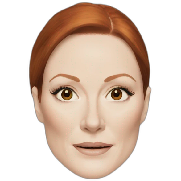 Julianne Moore face emoji