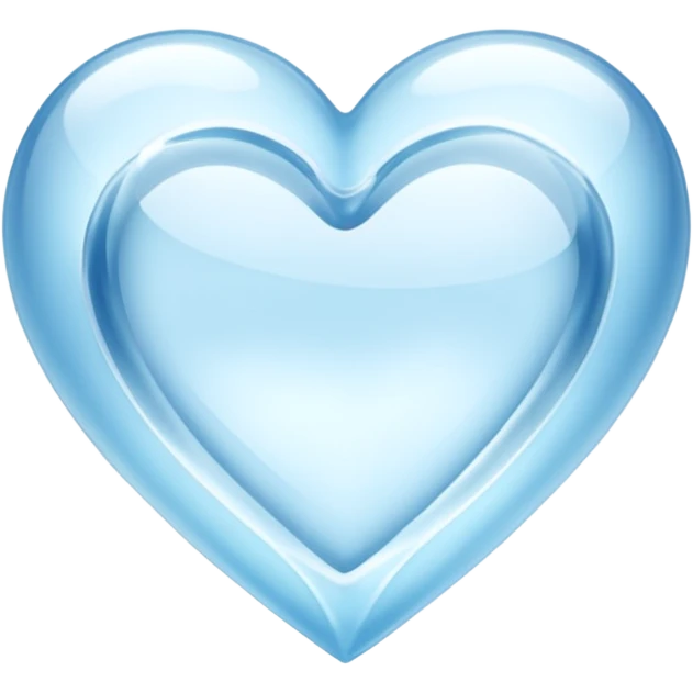 Corazón d hielo emoji