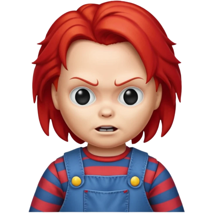 Un emojin de chuky emoji