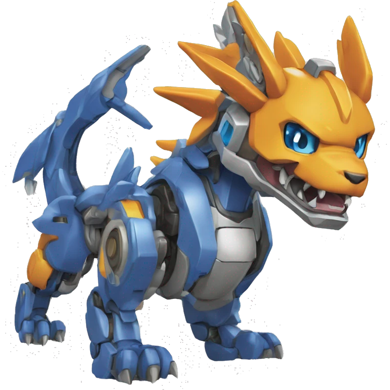 WereGarurumon-Charizard-Medabot-Mecha emoji