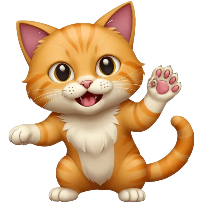 cat attack emoji